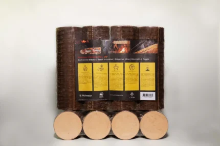 Pollmeier Premium Plus Buchenholzbriketts PEFC – 960 kg Palette (96 × 10 kg)